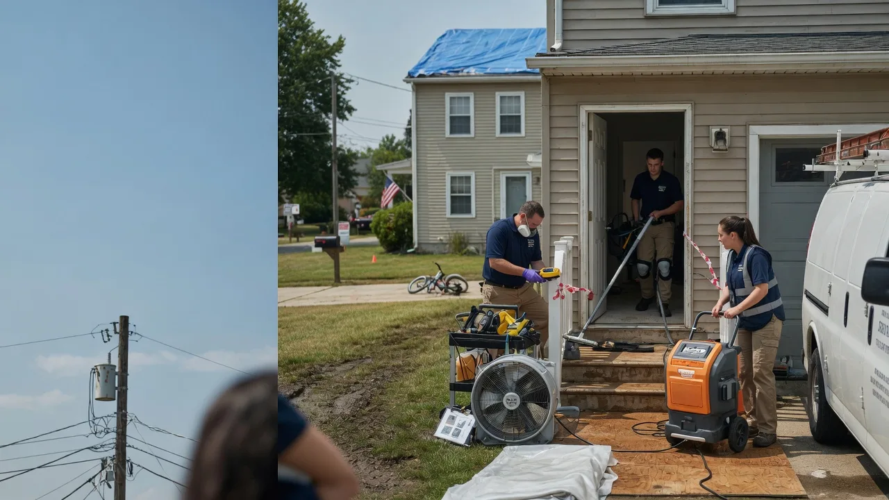 Water Damage Repair in Wellston, OH near me